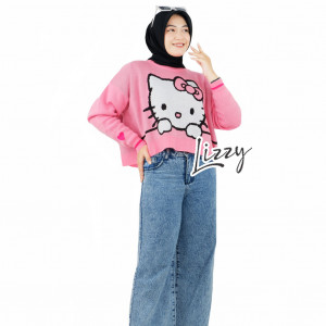 Sweater Crop Hello Kitty
